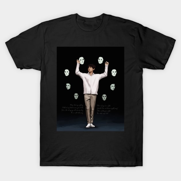 BTS V SINGULARITY T-Shirt by moritajung